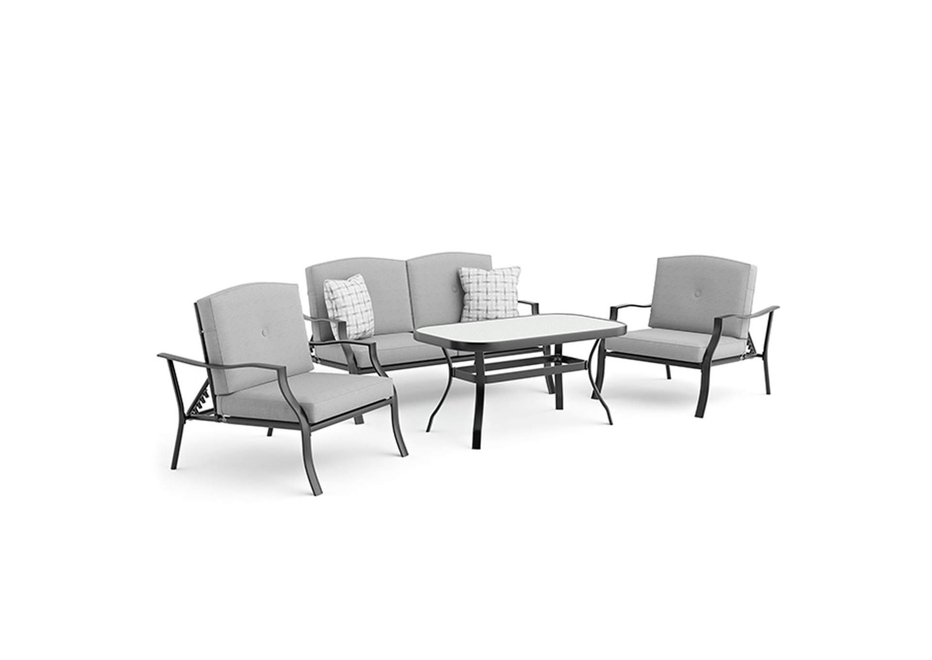 Adele 5 Pc. Conversation Set w/ Adjustable Chairs,Furniture of America