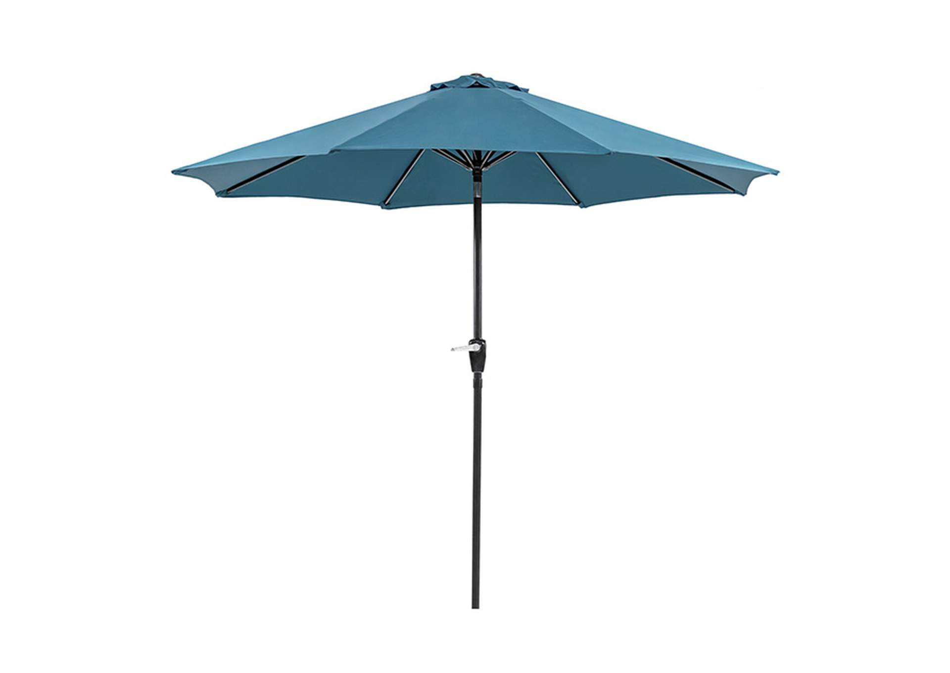 Soli 9' Outdoor Umbrella w/ Auto Tilt + 21" Round Base,Furniture of America