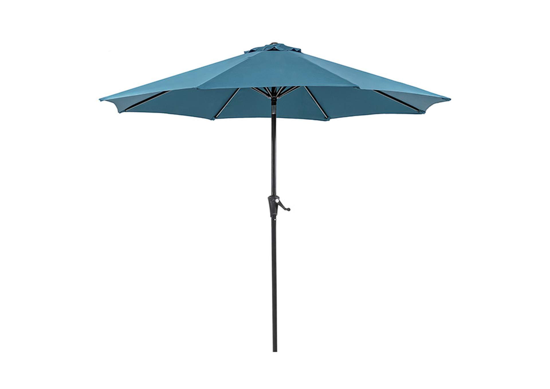 Tano 9' Outdoor Umbrella + 21" Round Base,Furniture of America