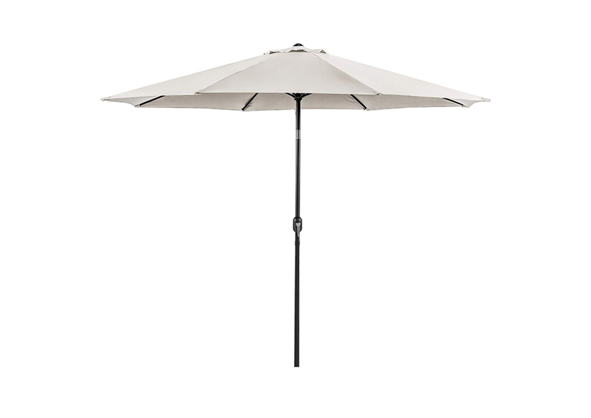 Mora 11' Outdoor Umbrella + 21" Round Base,Furniture of America