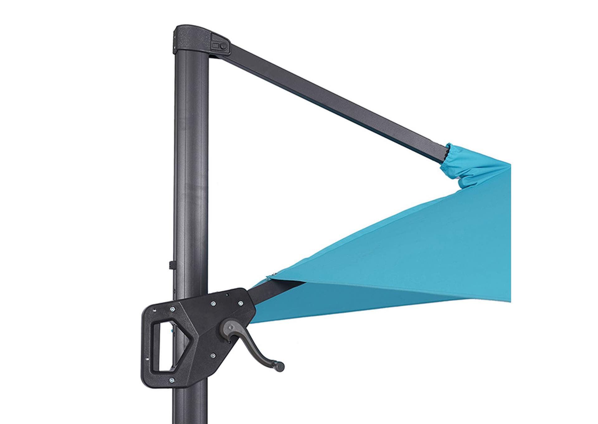 Sano 10 Ft Square Umbrella w/ Double Top w/ LED + 37" Large Base,Furniture of America