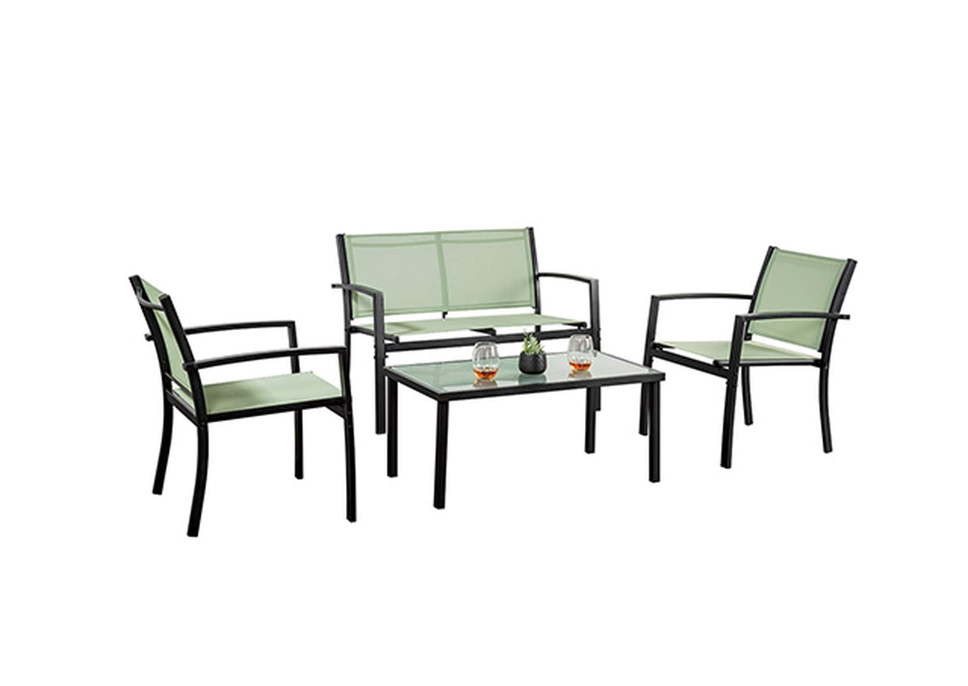 Ibiza 4 Pc. Sling Set K/D,Furniture of America