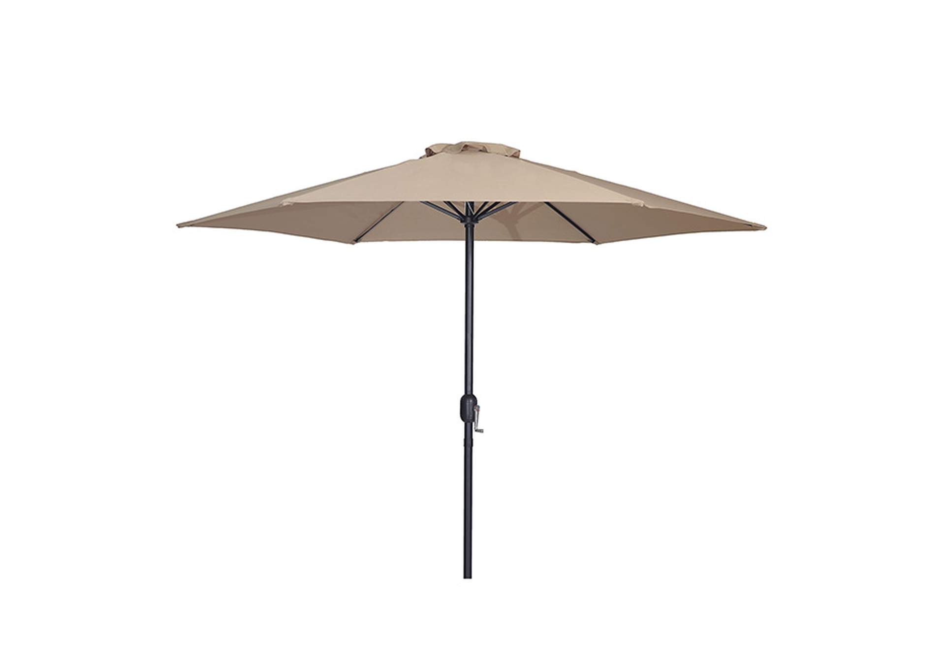 Lali 9 Ft Outdoor Umbrella + 21" Round Base,Furniture of America