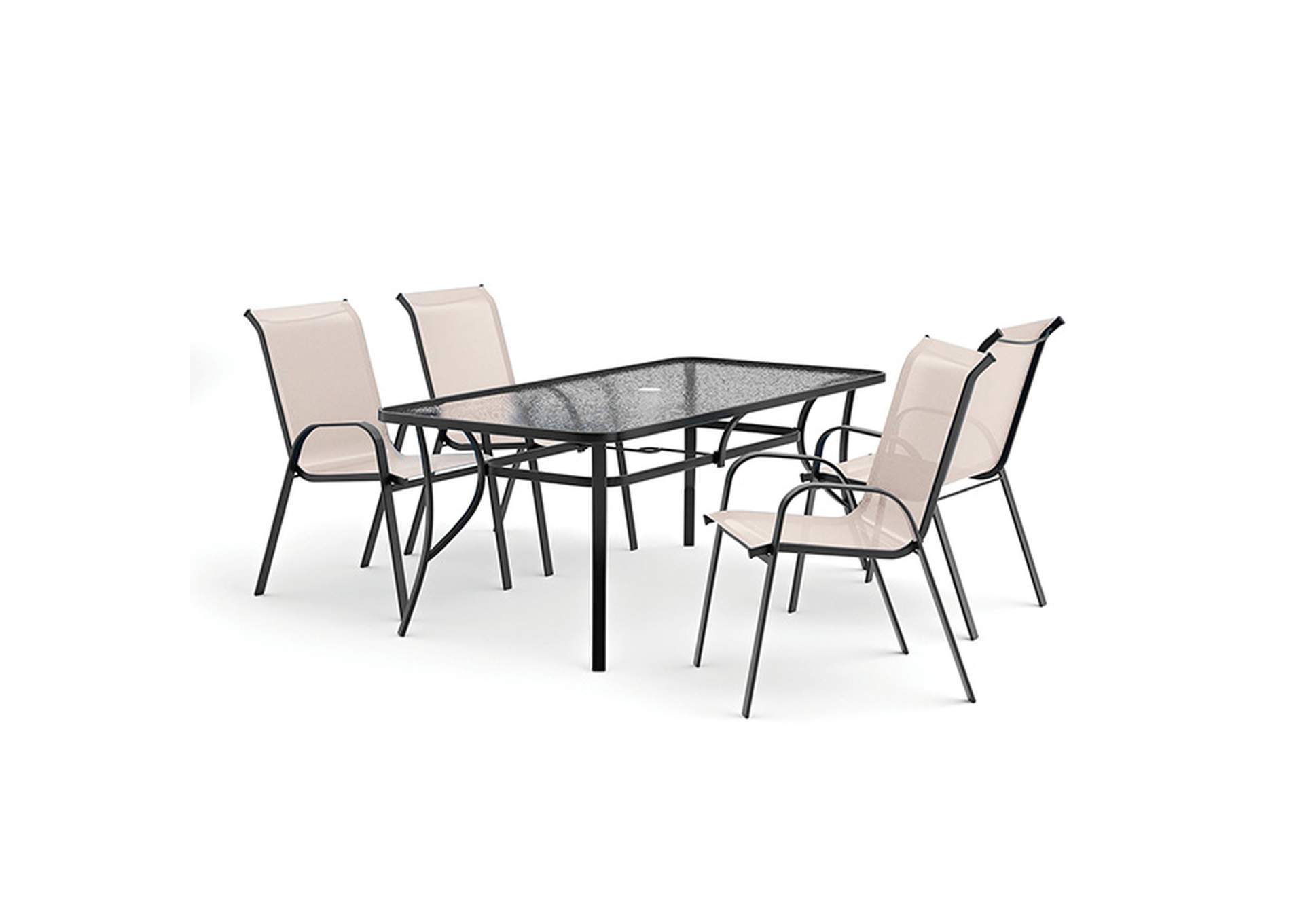 Pierro 5 Pc. Outdoor Dining Set,Furniture of America