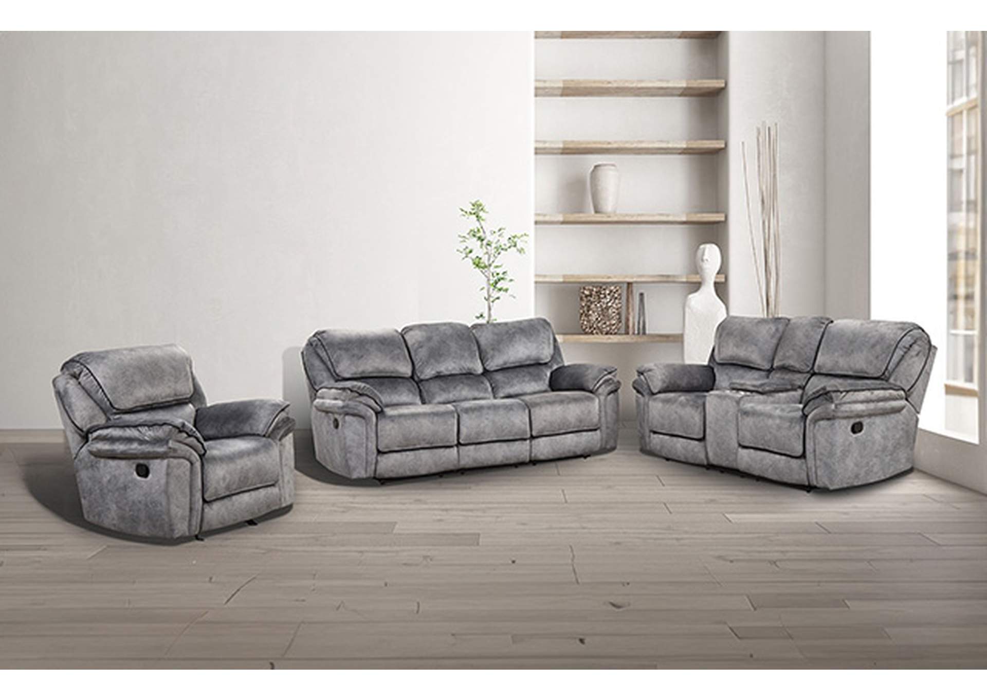 Themis Manual Sofa,Furniture of America