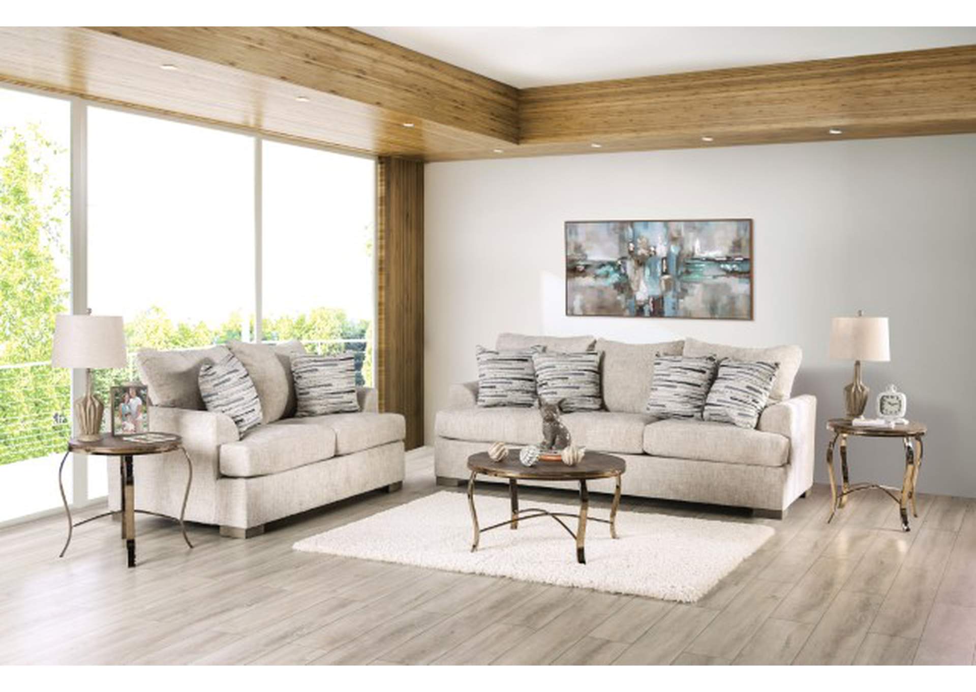Leytonstone Sofa,Furniture of America