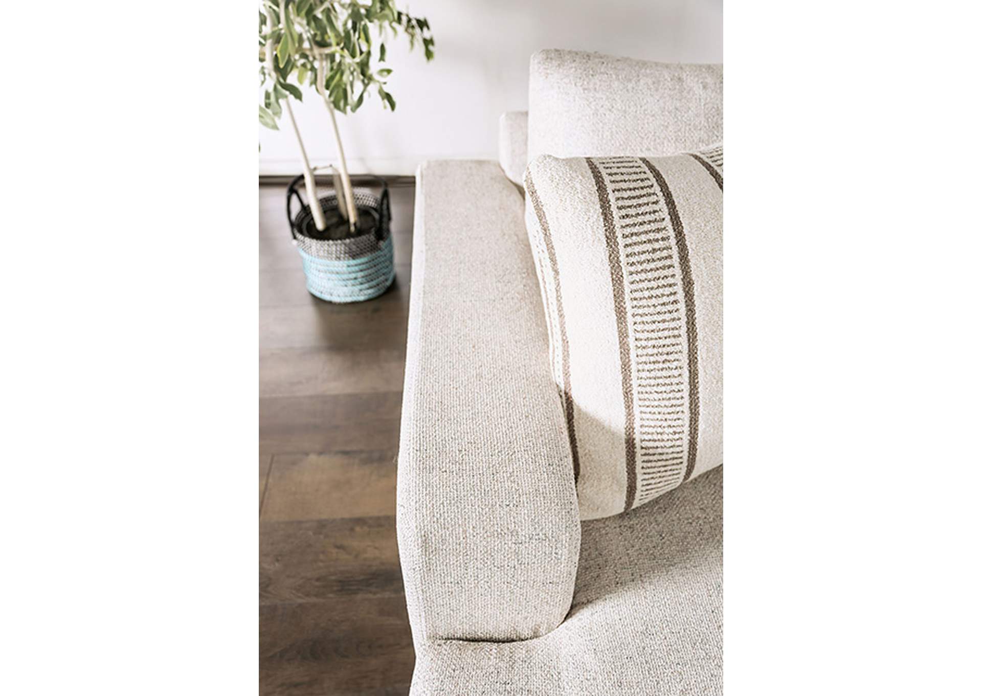 Flintshire Loveseat,Furniture of America