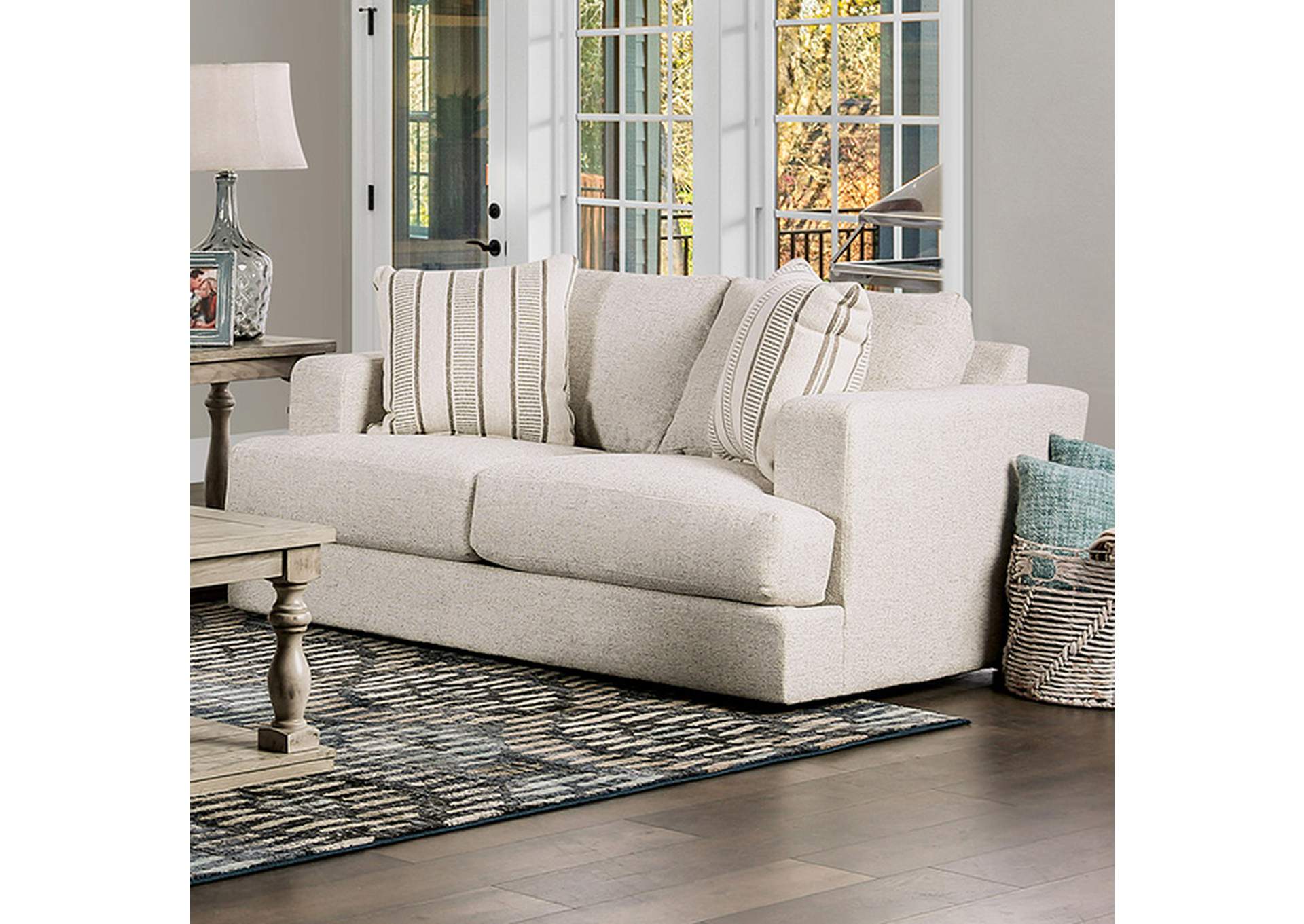 Flintshire Loveseat,Furniture of America