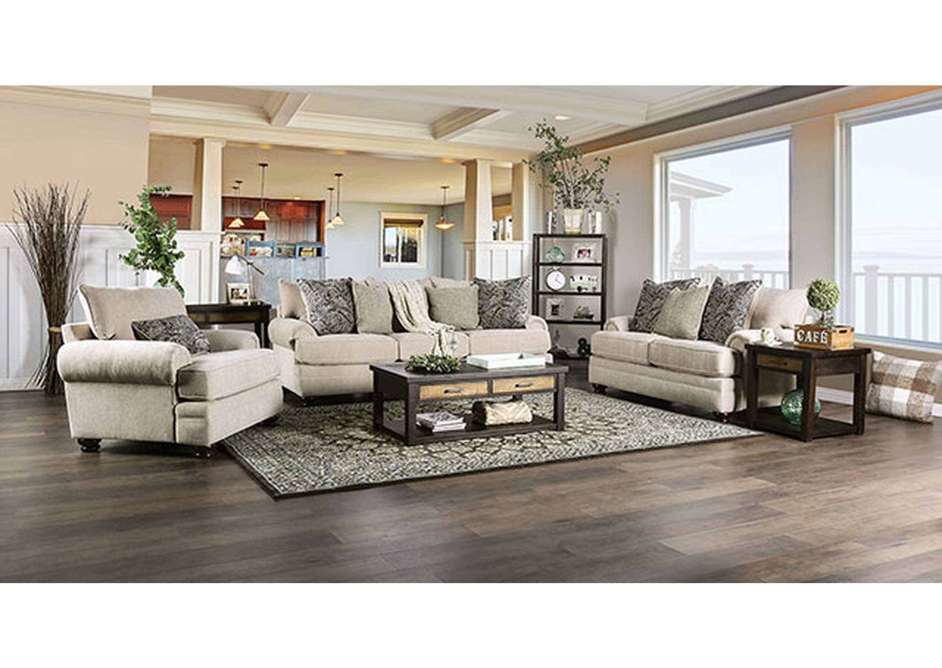 Hatfield Loveseat,Furniture of America