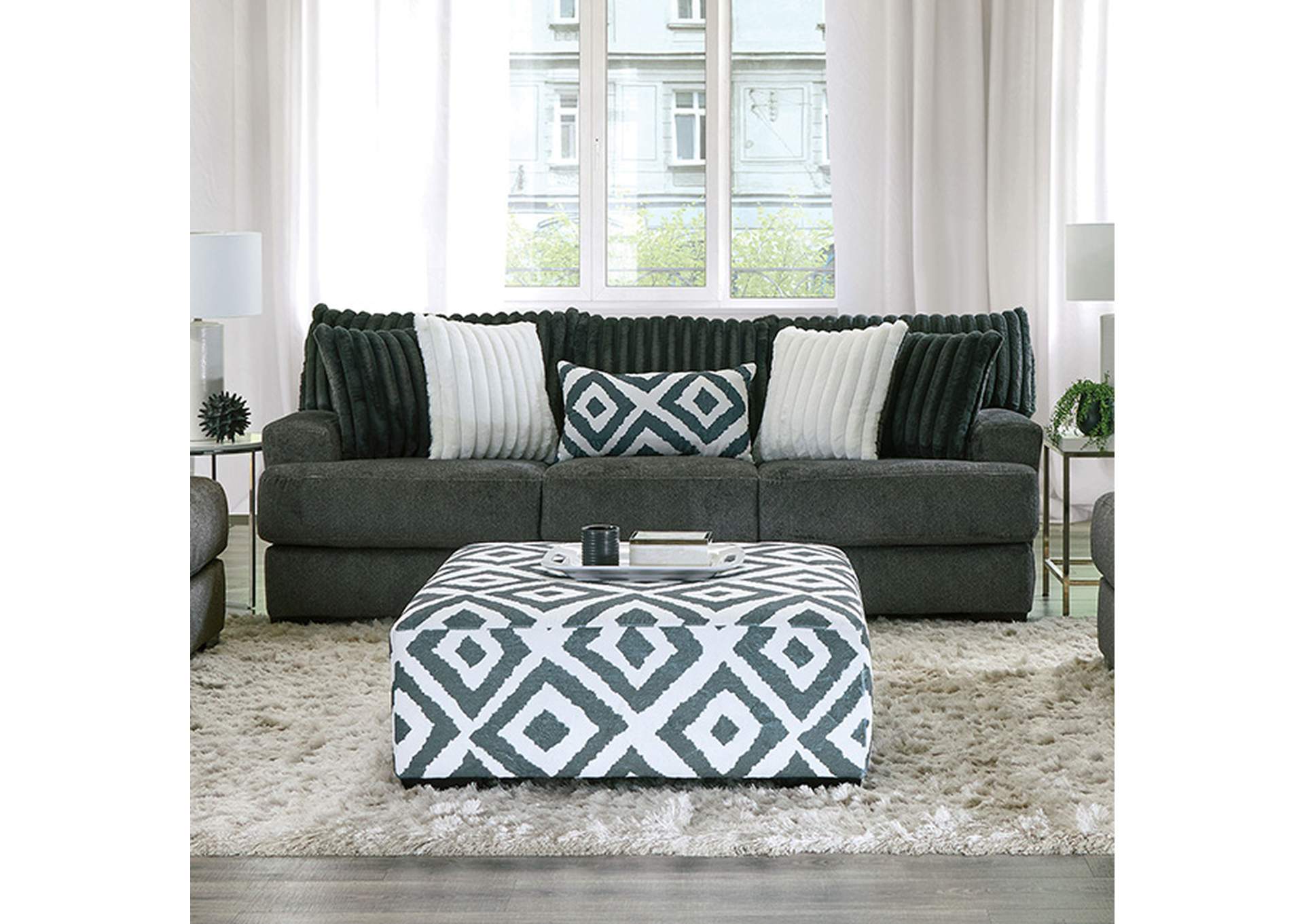 Loughlin Sofa,Furniture of America