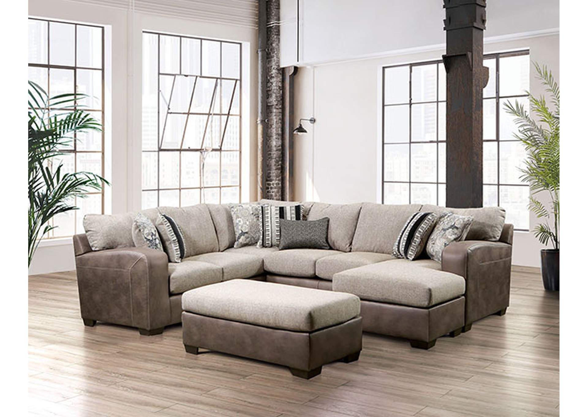 Ashenweald Sectional,Furniture of America