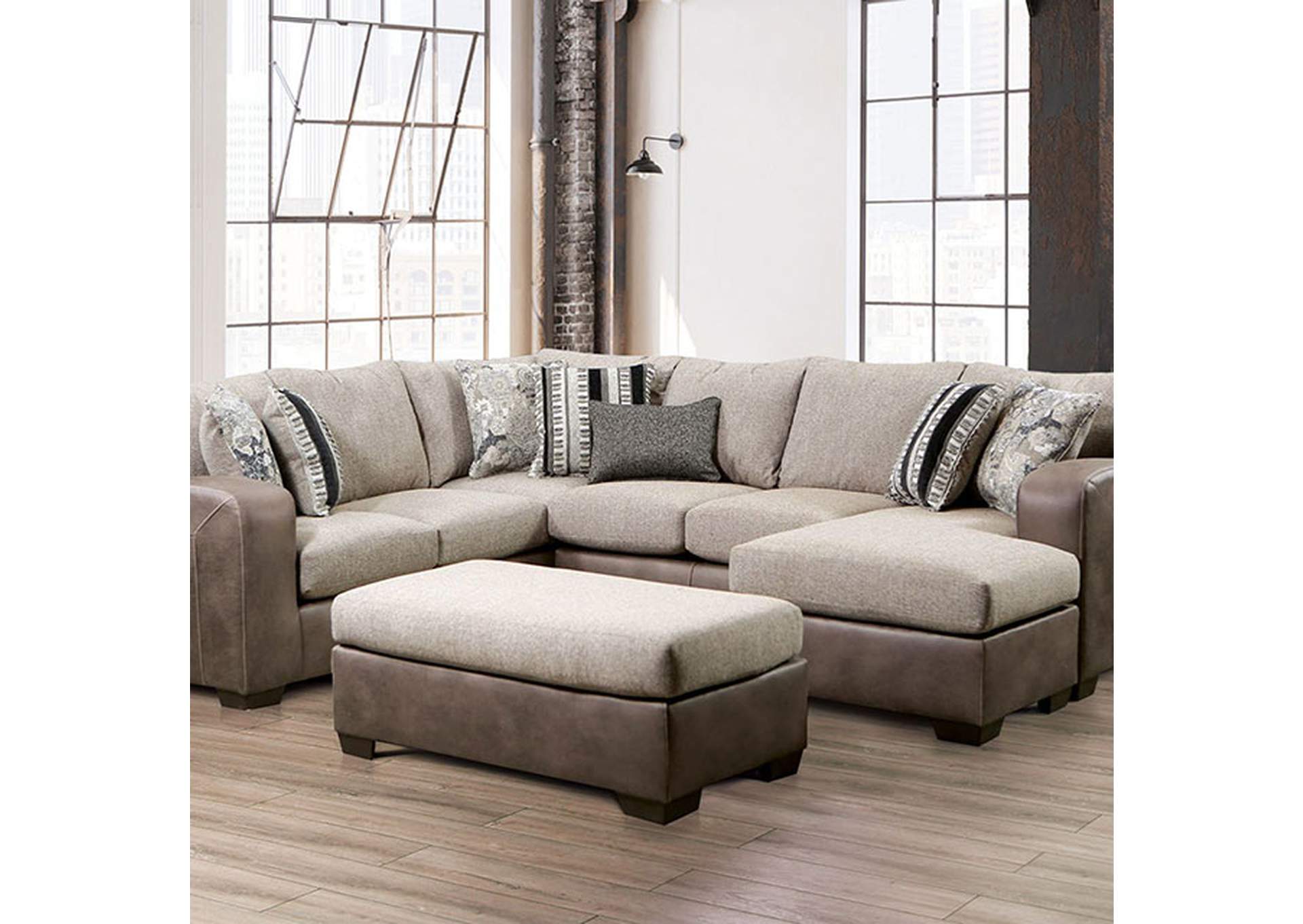 Ashenweald Sectional,Furniture of America