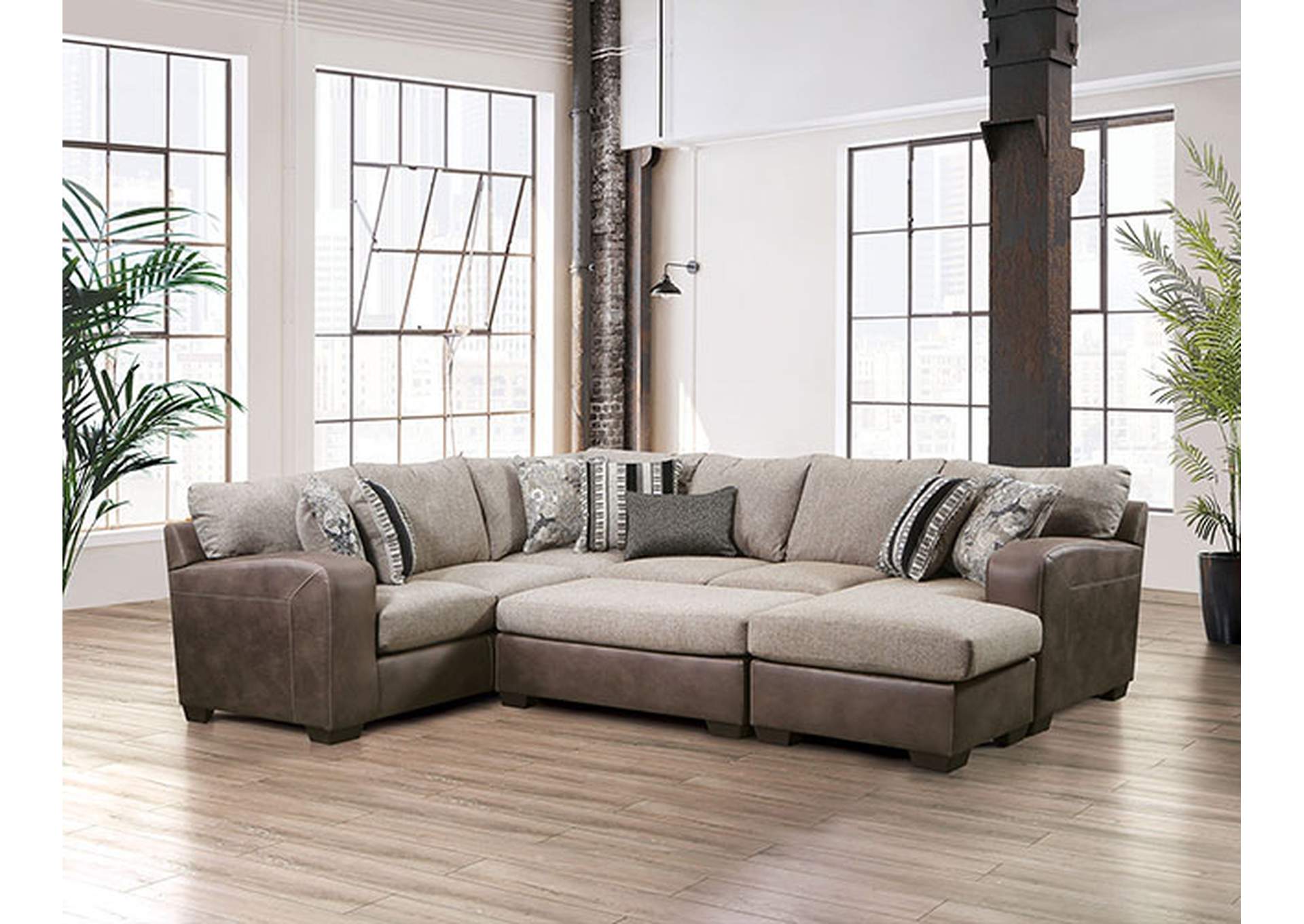 Ashenweald Sectional,Furniture of America