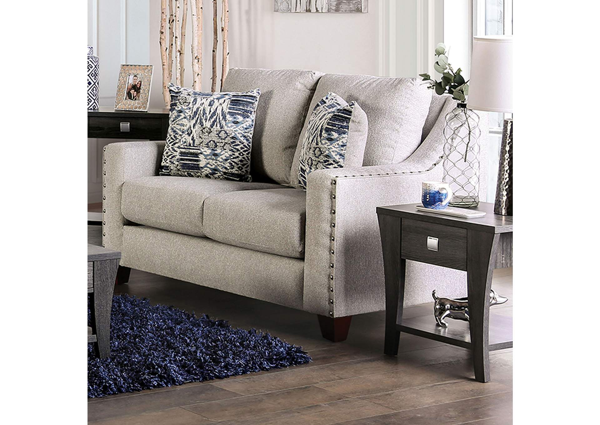 Stickney Loveseat,Furniture of America