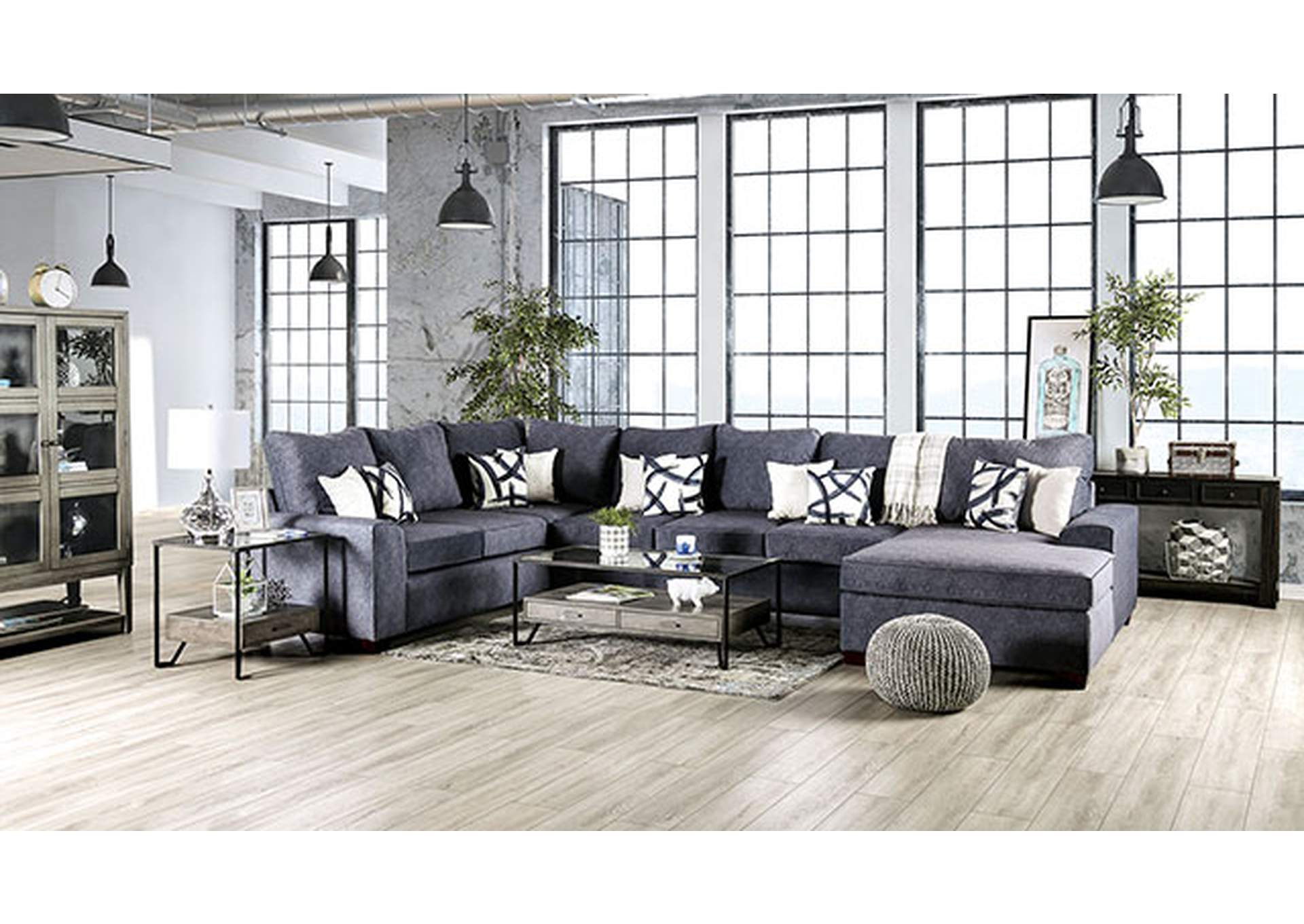 Shoreditch Sectional,Furniture of America