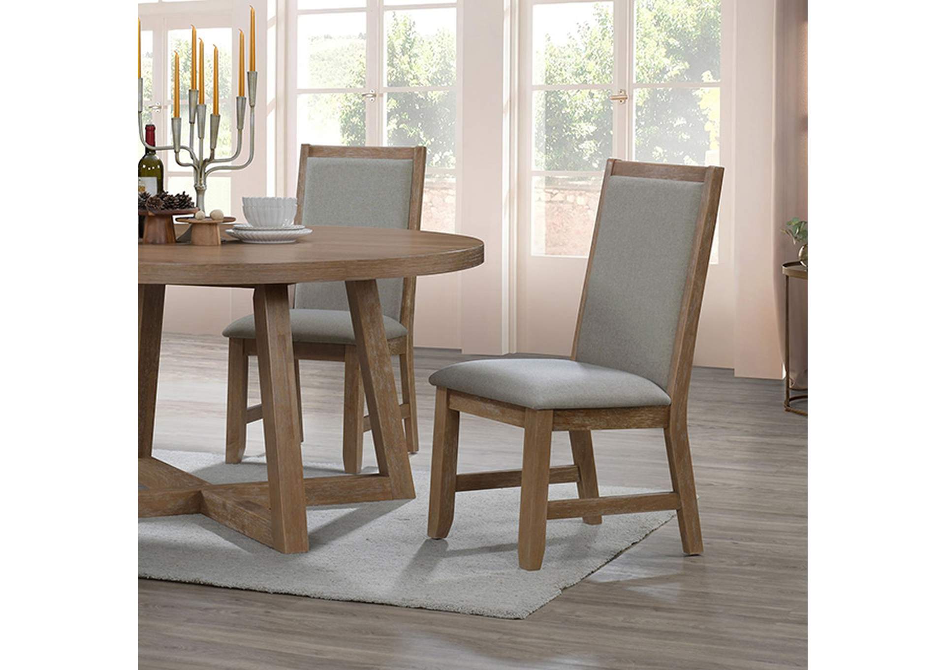 Everett 5 Pc. Round Table Dining Set,Furniture of America