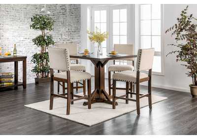 Image for Glenbrook Brown Counter Table w/4 Counter Chair