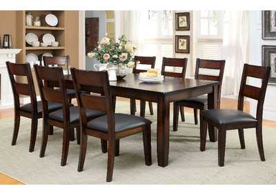 Dickinson l Extension Leaf Dining Table w/6 Side Chair