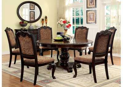 Bellagio Dining Table w/6 Side Chair