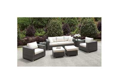Image for Somani Sofa + 2 Chairs + 2 End Tables + 2 Small Ottomans