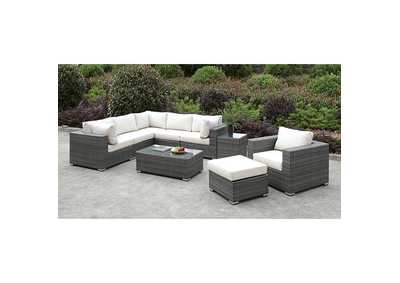Image for Somani L-Sectional + Chair + Ottoman + Coffee Table