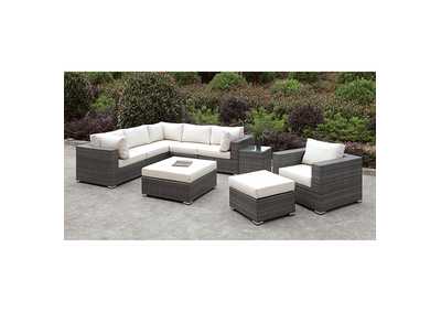 Image for Somani L-Sectional + Chair + 2 OttomanS