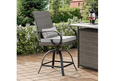 Image for Arosa Counter Ht. Swivel Arm Chair (2/CTN)