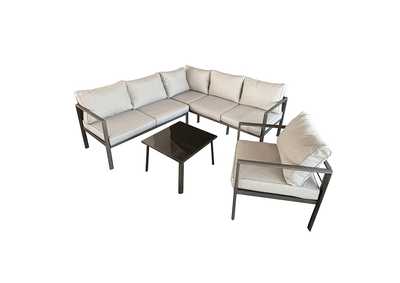 Image for Farisha 6 Pc. Outdoor Sectional Set