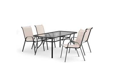 Image for Pierro 5 Pc. Outdoor Dining Set