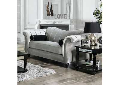 Image for Marvin Pewter Loveseat