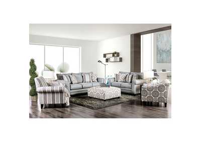 Image for Misty Blue Gray Sofa