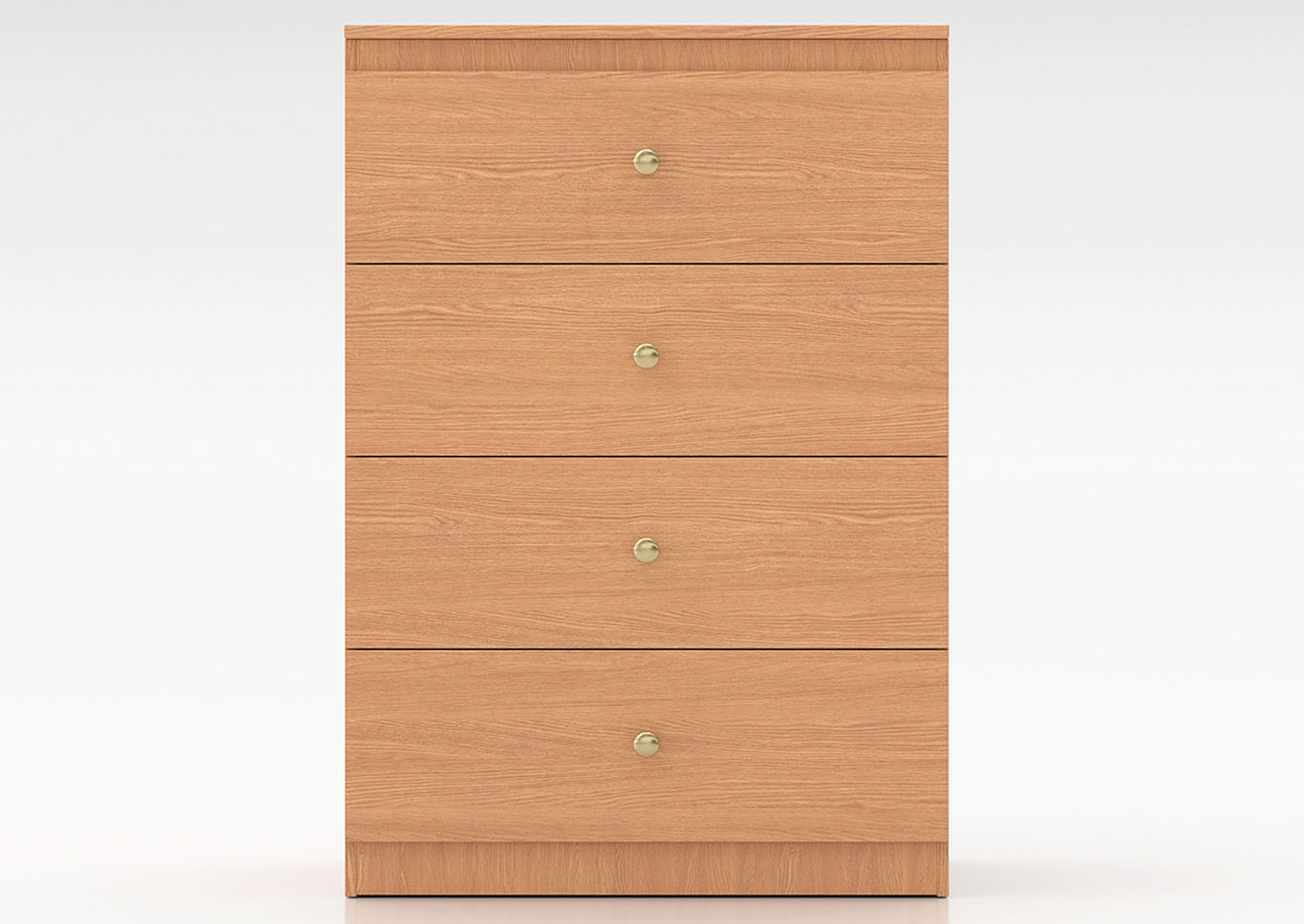 Oak 4 Drawer Chest,Global Trading