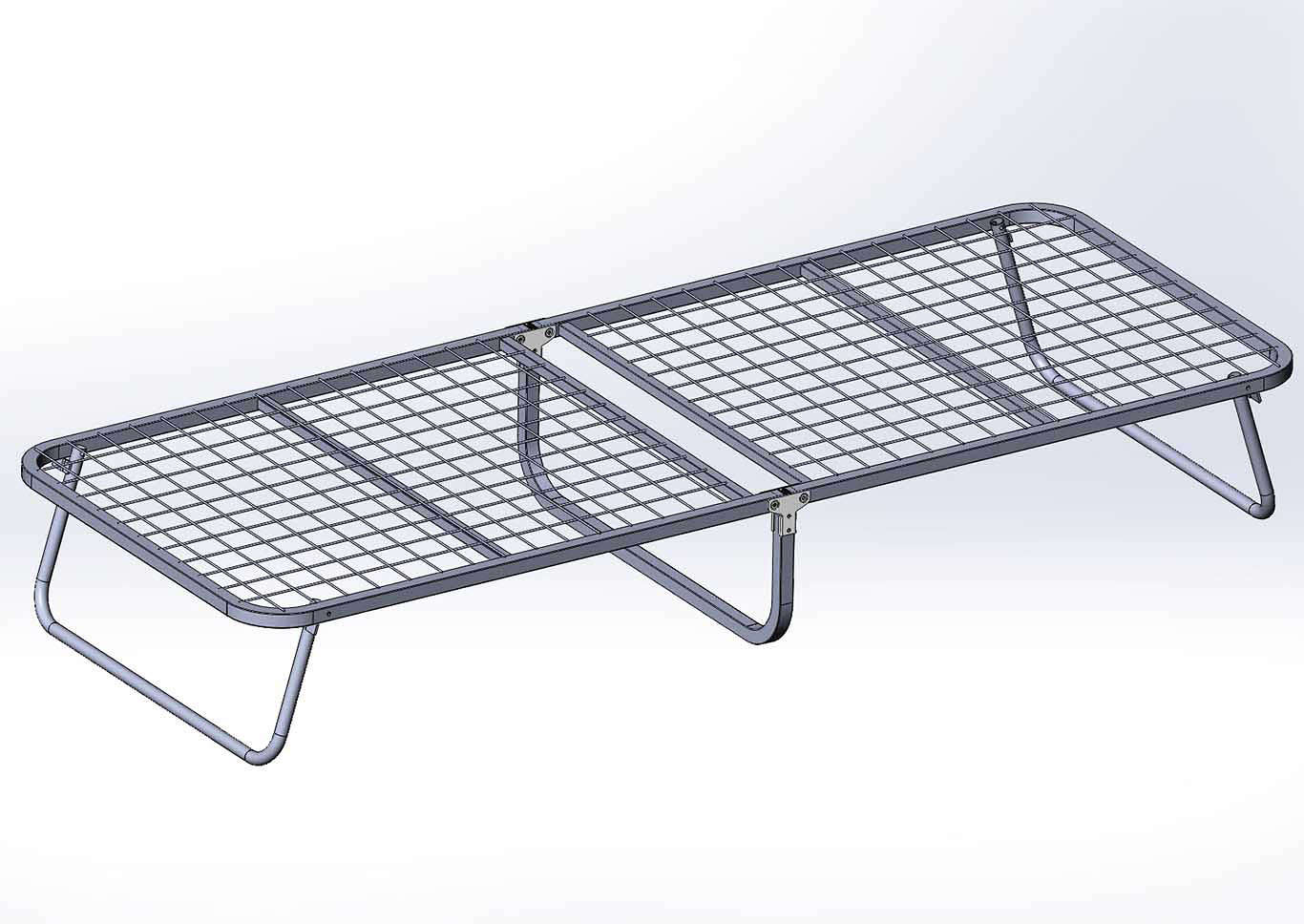 Grey Portable Folding Bed,Global Trading