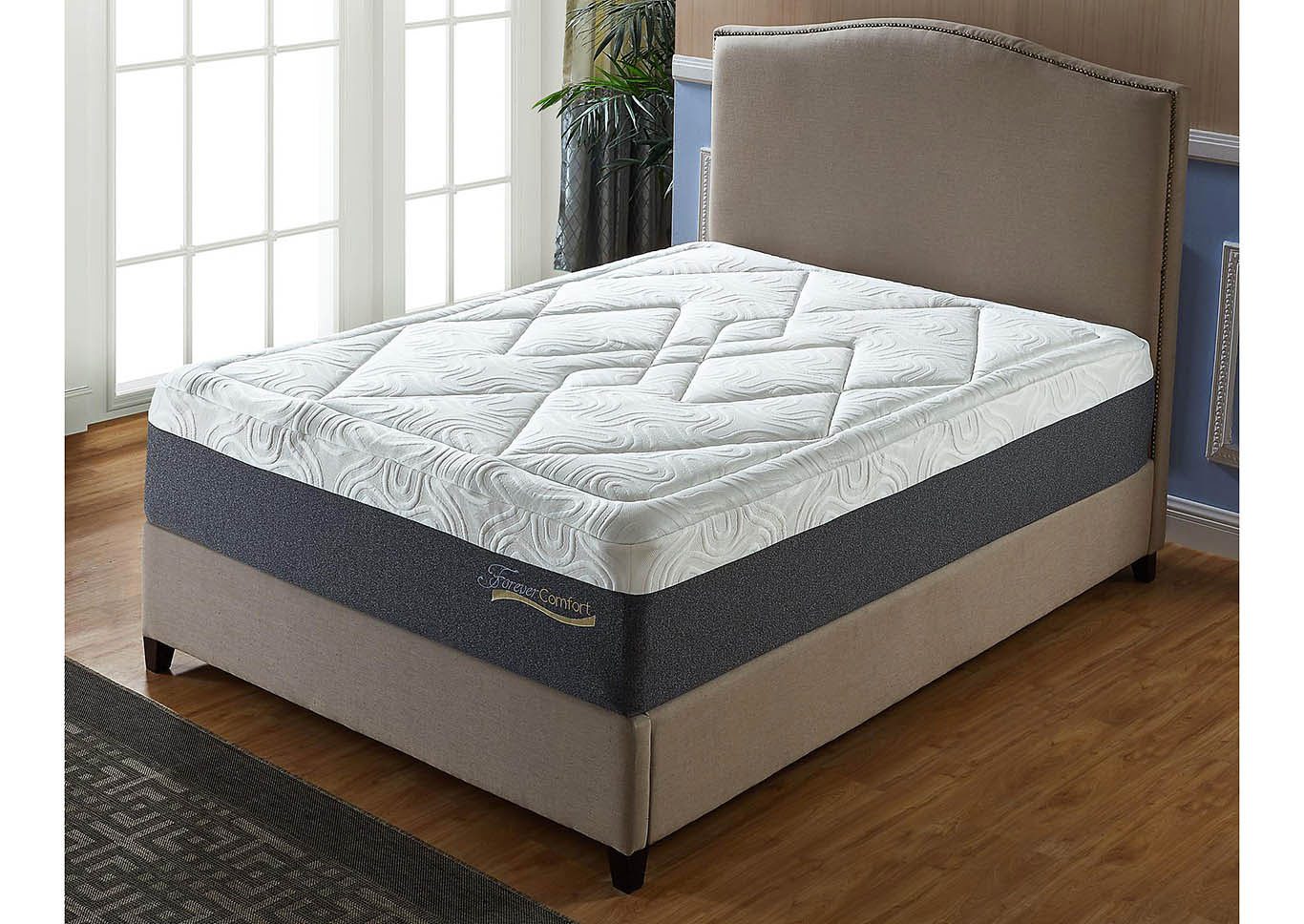 14 Gel Memory Foam Twin Mattress,Global Trading