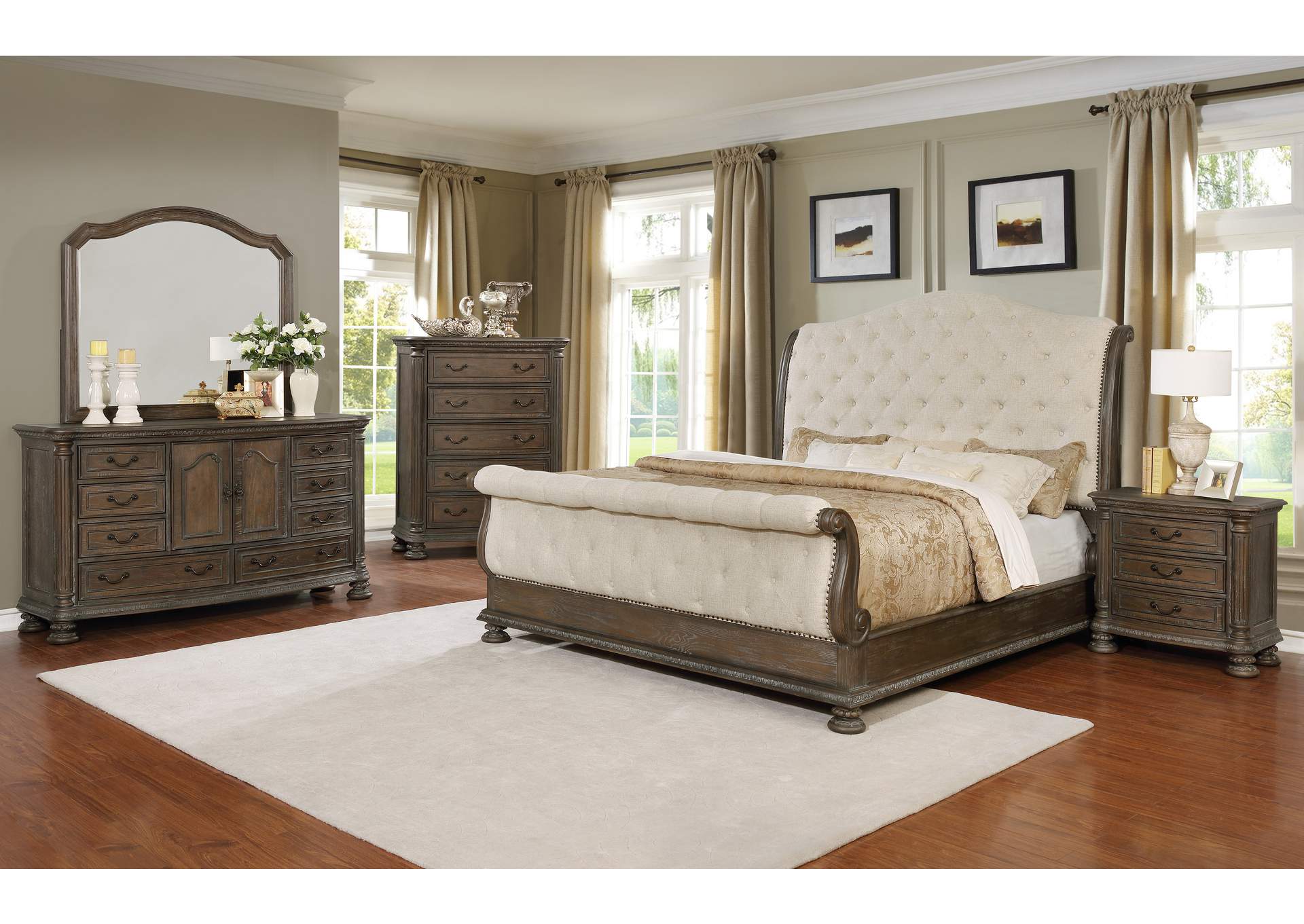 B830 Nightstand,Global Trading