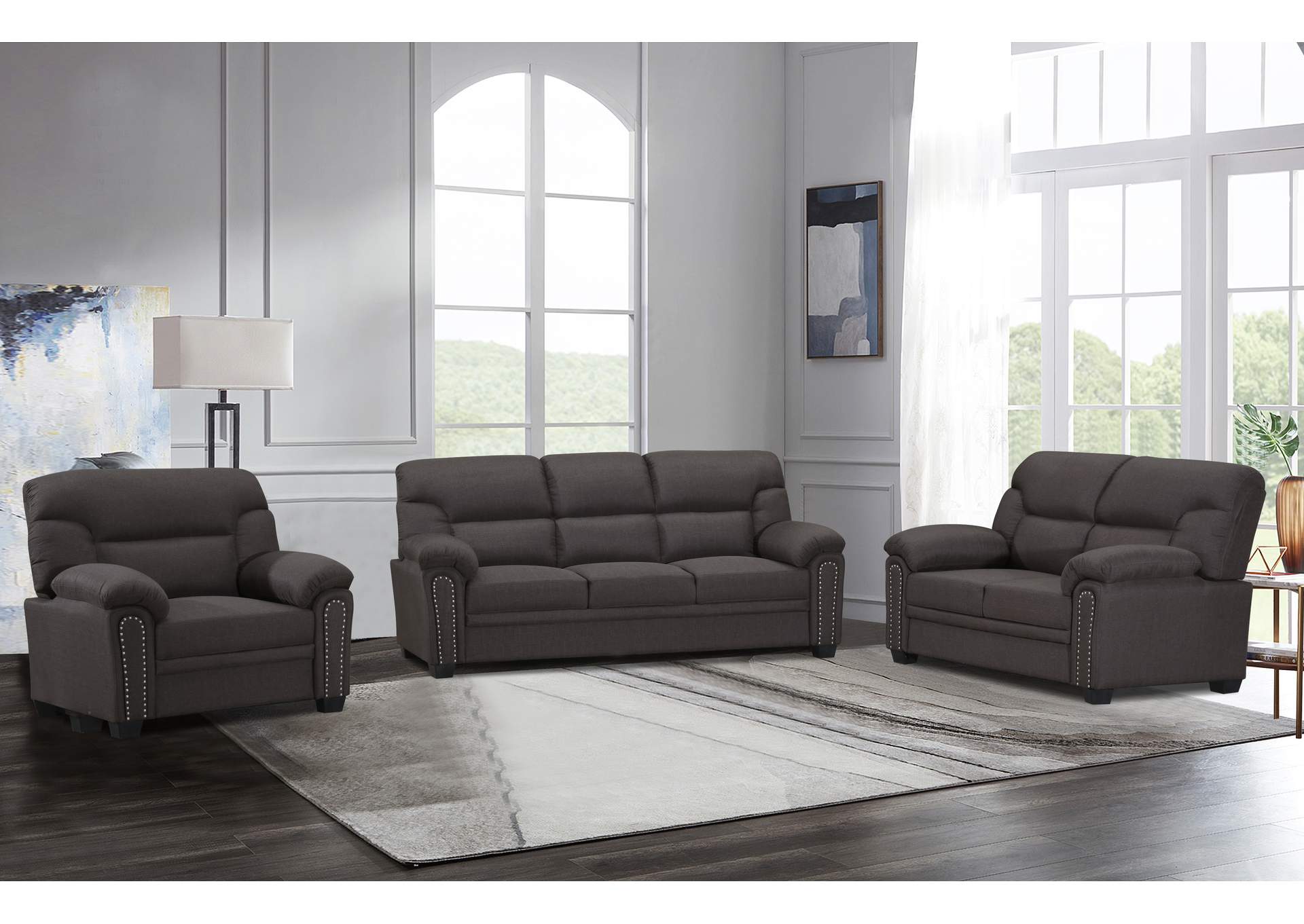 U5175 Sofa And Loveseat And Chair,Global Trading