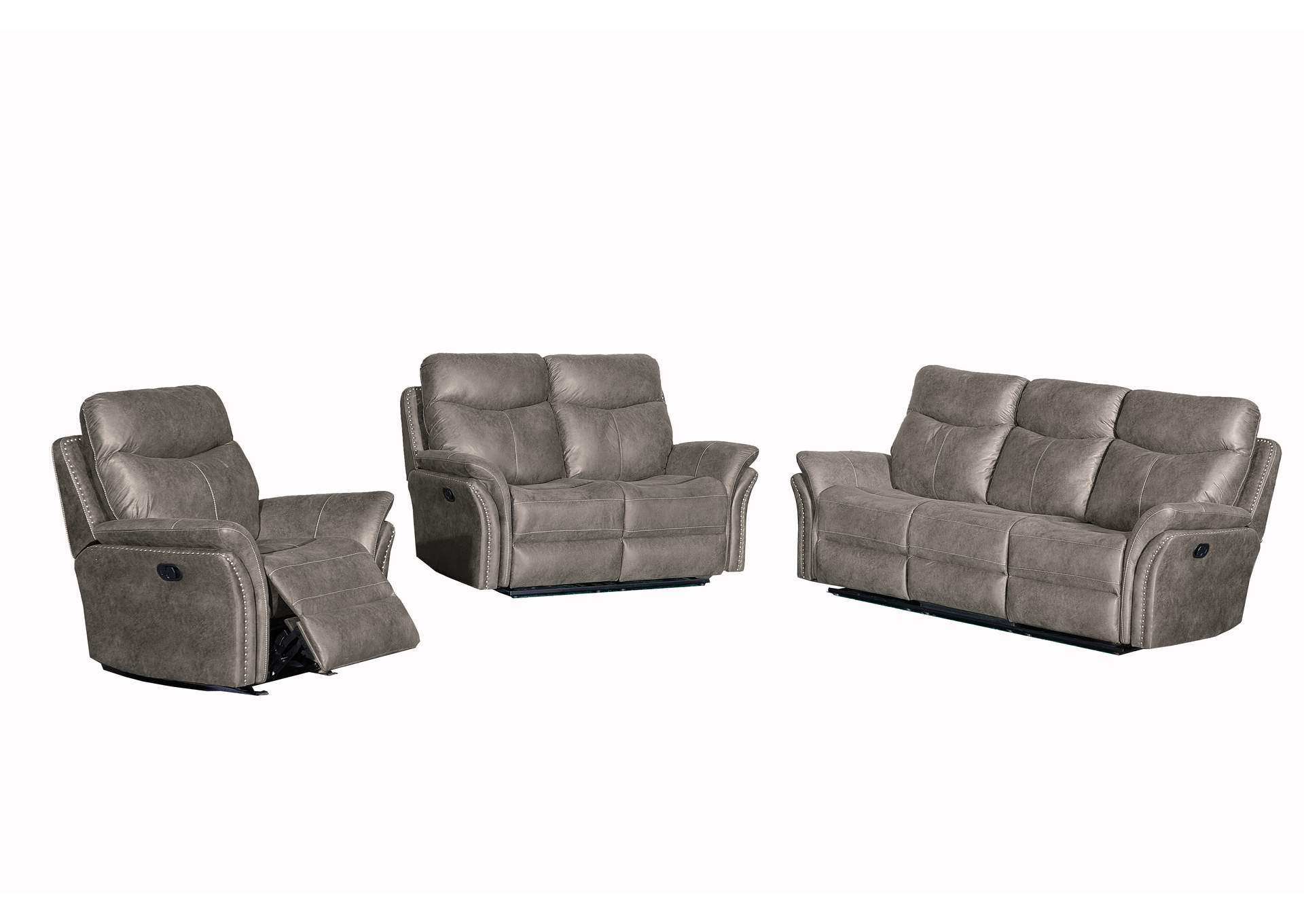 U9004 Sofa And Loveseat And Recliner,Global Trading