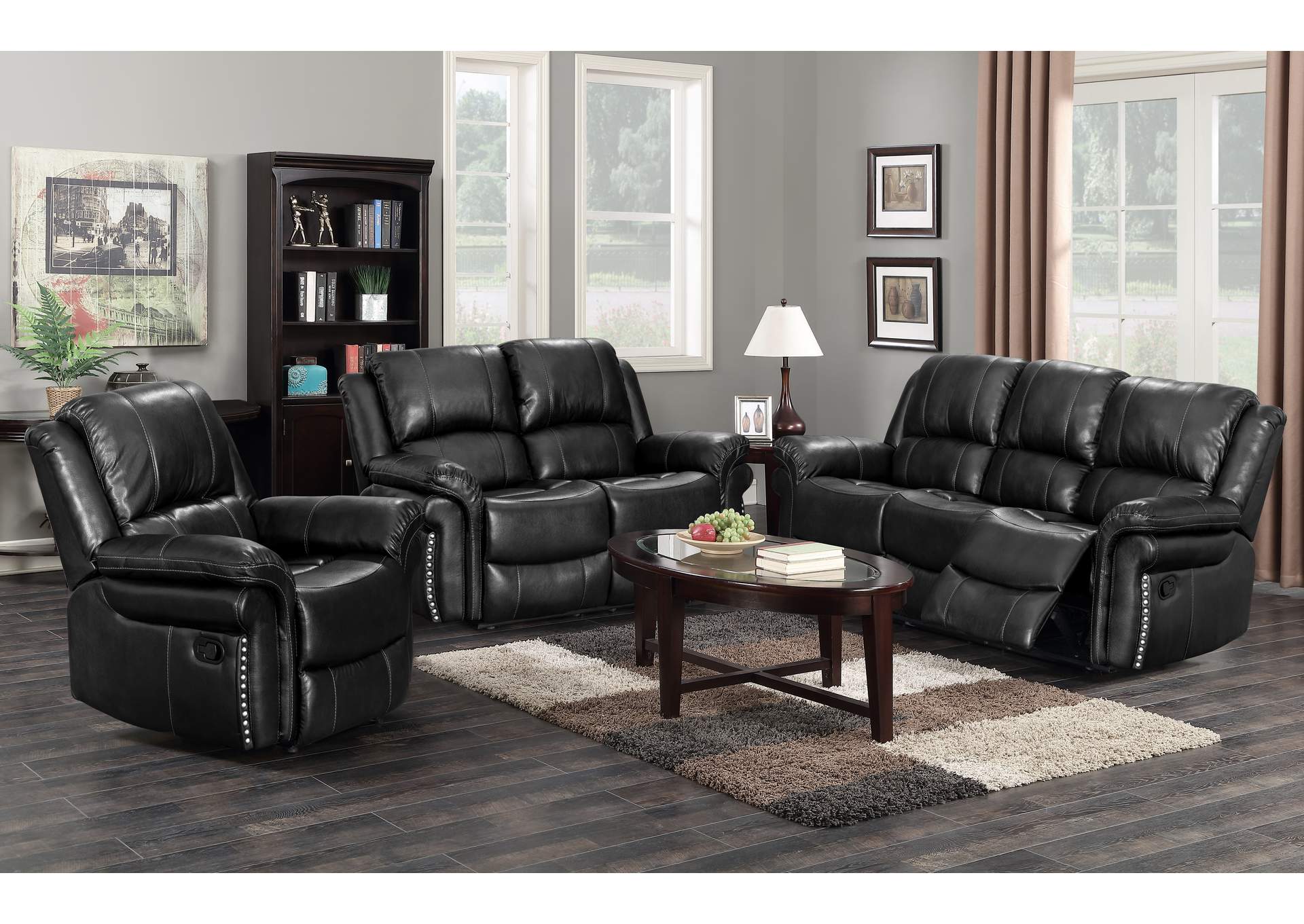 U9621 Recliner Sofa,Global Trading
