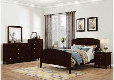 Image for Windlore Dark Cherry Full Bed