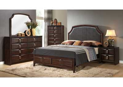 Image for Brown Dresser w/Mirror