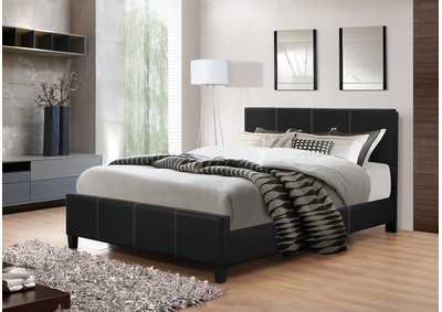 Image for Harlynx Black Twin Bed