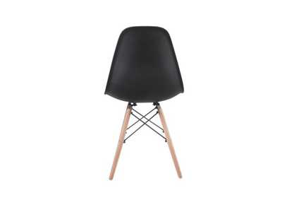 Image for Black Dining Chair (4 In 1 Box)