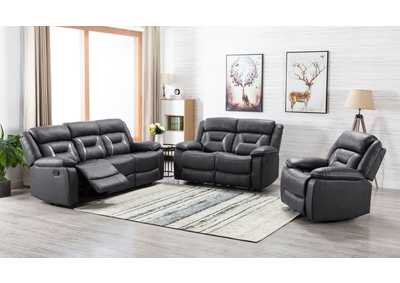 Image for U9001G 2 Tone Grey Sofa And Loveseat