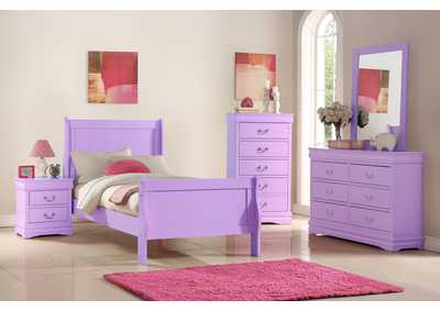 Image for Louis Phillippe Lilac King Bed