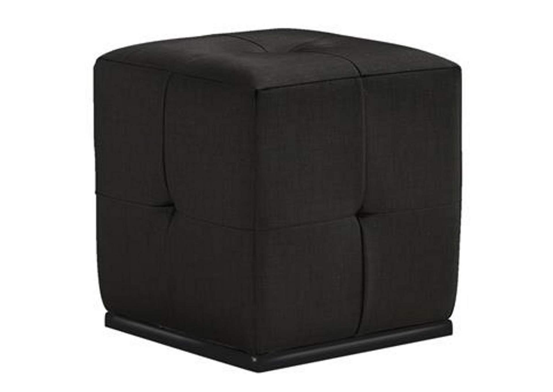 Aspen Black Vanity Stool,Global Furniture USA