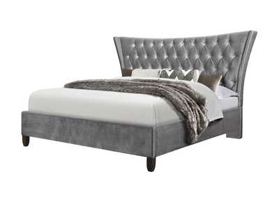 Silver King Bed