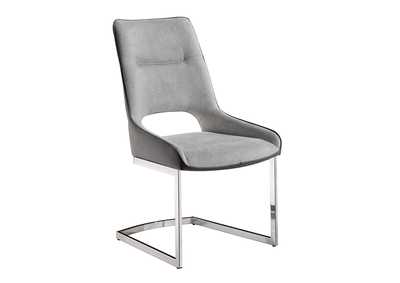 2 Tone Grey Dining Chair (Set of 2)