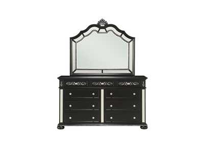 Image for Diana Black Dresser and Mirror