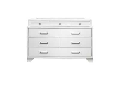 White Jordyn Dresser,Global Furniture USA