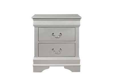 Image for Silver  Marley Nightstand
